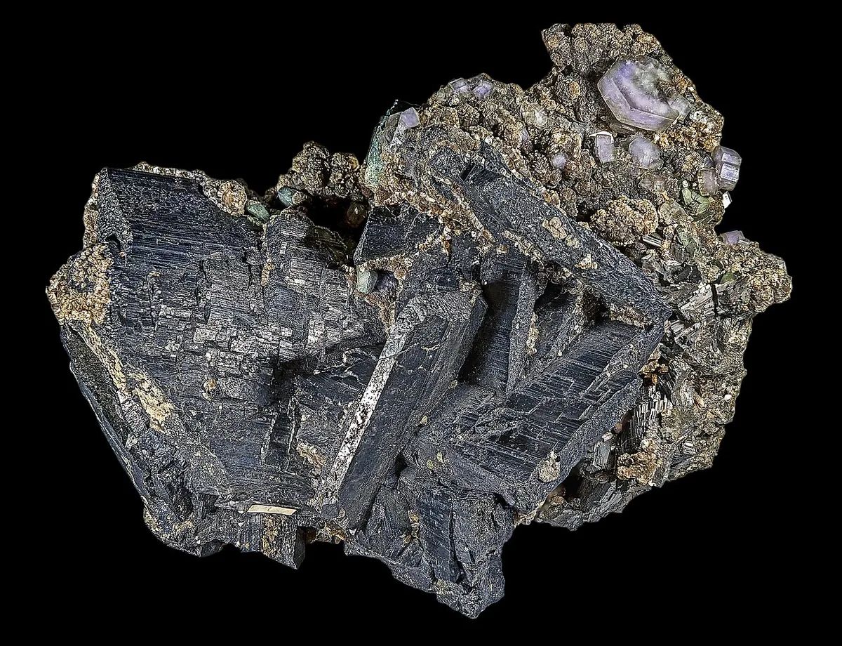 Wolframite specimen