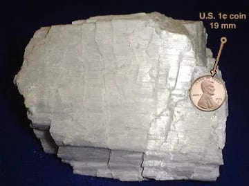 Wollastonite specimen