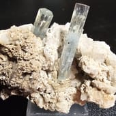 Customer photo of Aquamarine Crystal – Columnar Form – Erongo Mountains, Namibia from Katarzyna U.'s review