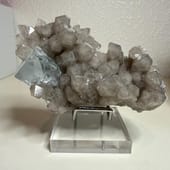 Customer photo of Blue Fluorite on Quartz Matrix – Hunan, China from Sarah B.'s review