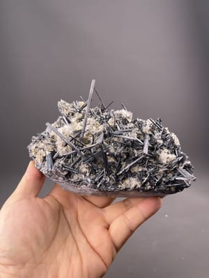 Stibnite mineral specimen from Hunan, China