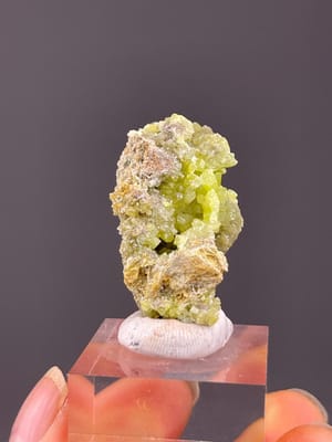 Pyromorphite hexagonal cluster from Guangxi China