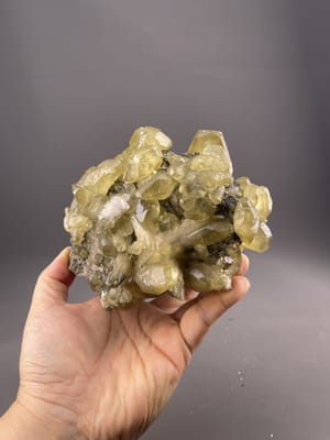 Calcite mineral specimen from Daye, Hubei, China