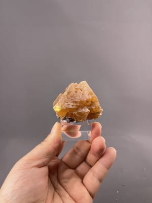 Scheelite mineral specimen from Xuebaoding Mountain, Sichuan, China