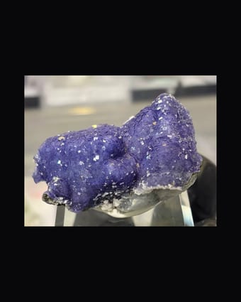 Purple-Blue Microcrystalline Fluorite — Inner Mongolia