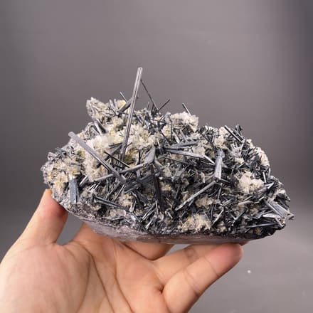 Stibnite mineral specimen from Hunan, China