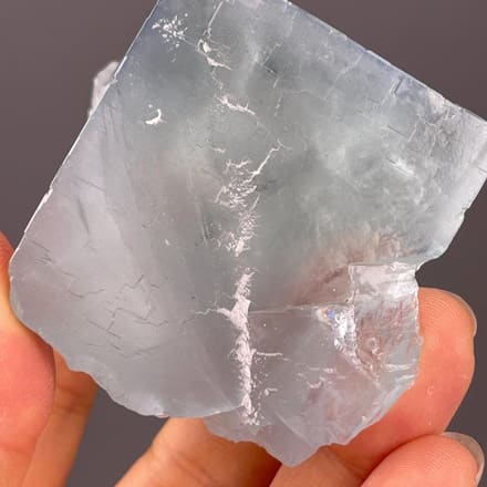 Green phantom fluorite raw crystal from Yaogangxian, Hunan, China