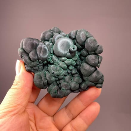 Botryoidal malachite cluster from Yangchun, China
