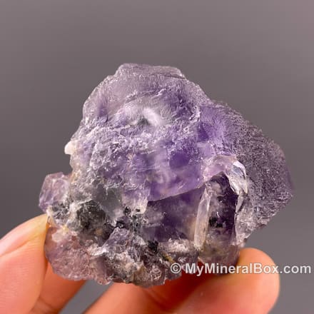 Purple Stepped Fluorite — Fujian, China