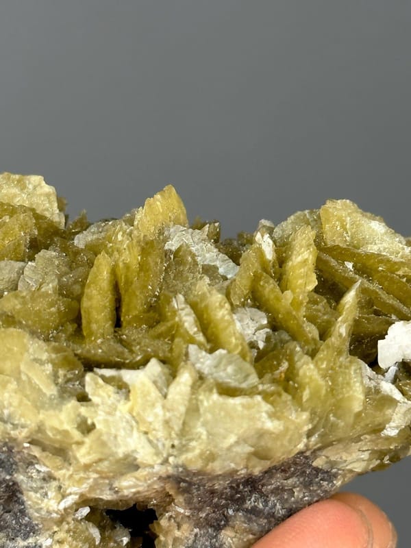 Siderite on dolomite matrix Guizhou specimen