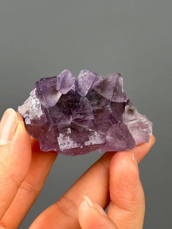 Twin fluorite side profile Yaogangxian specimen