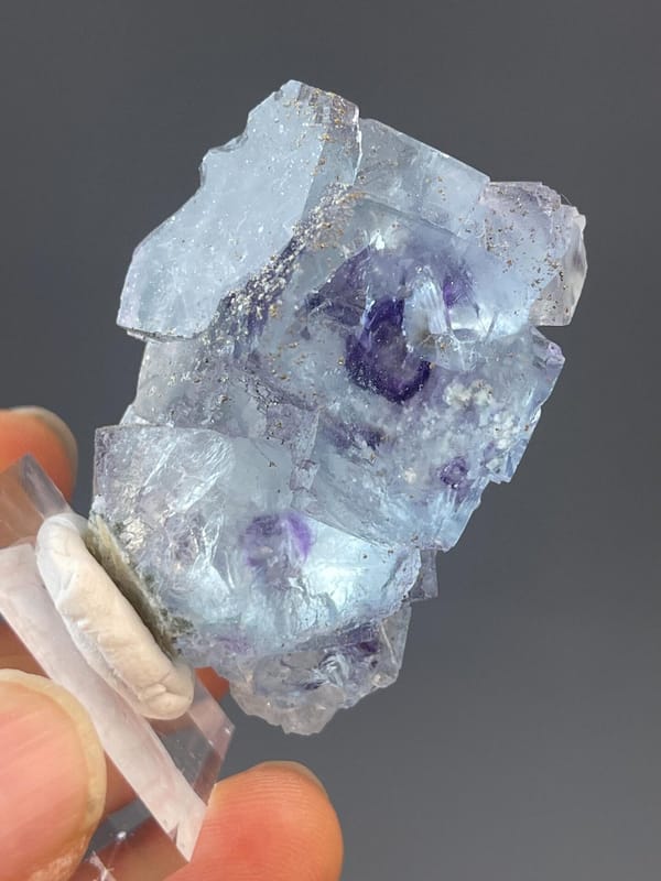 Yaogangxian phantom fluorite measuring 1.7×1.2×1.0 inches