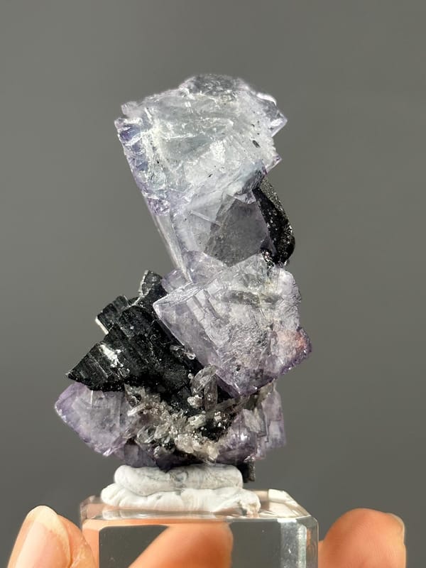 Purple Fluorite specimen