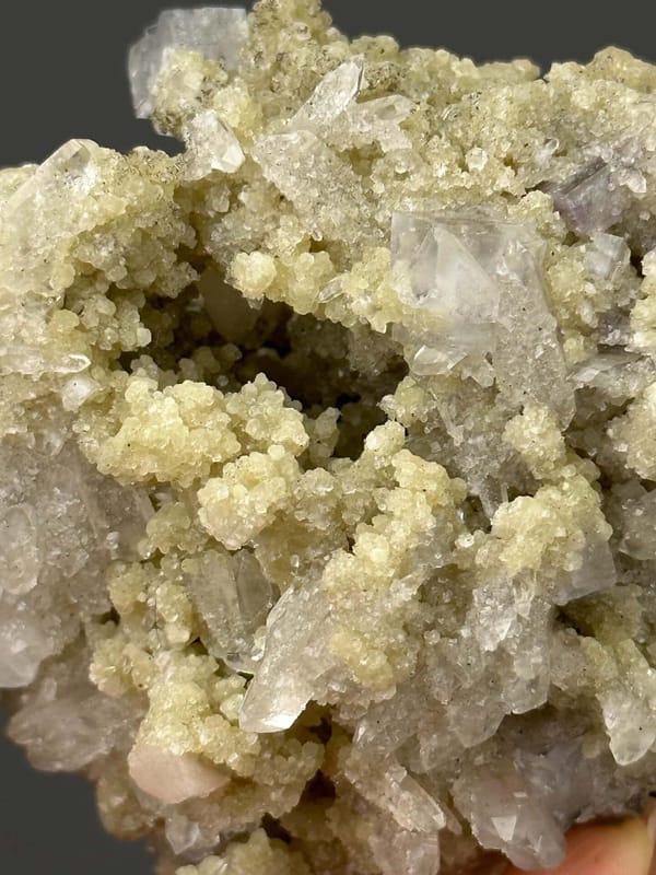 Top view of fluorite association, Yaogangxian Mine Hunan