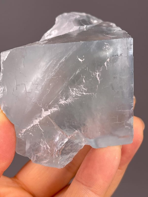 Green CaF₂ fluorite with phantom zone from Yaogangxian mine