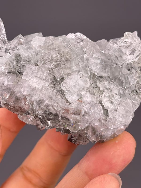 Collector fluorite specimen from Xianghualing with excellent clarity