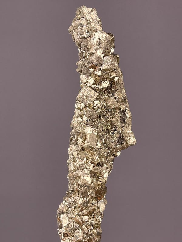 Collector pyrite specimen from renowned Navajún deposit