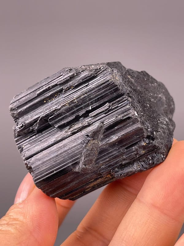 Black tourmaline schorl China scale reference