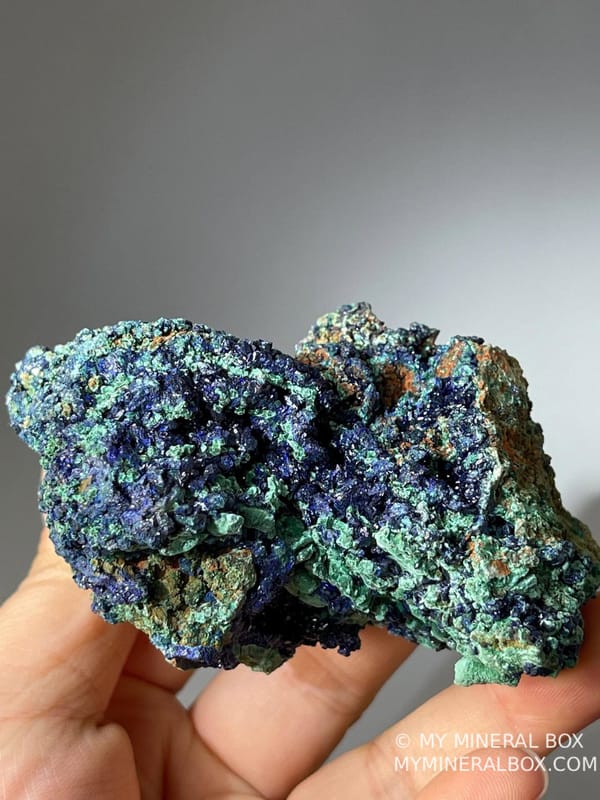 Azurite and malachite specimen from China
