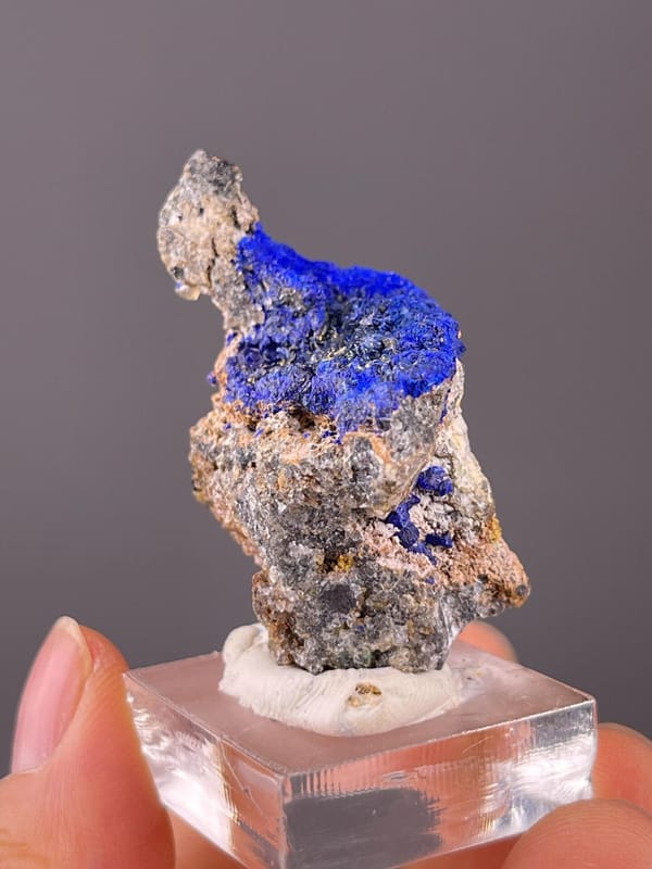 Azurite specimen measuring 1.7×1.5×1.1 inches