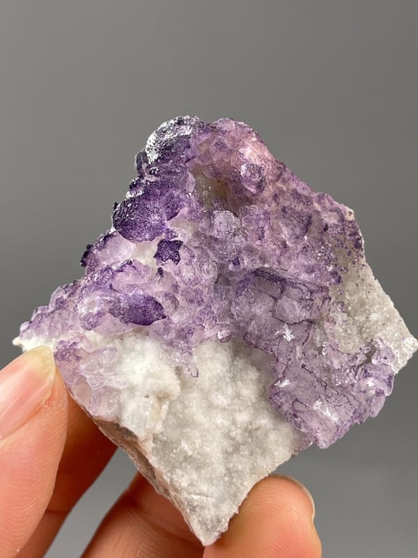 Guizhou fluorite unique growth pattern detail