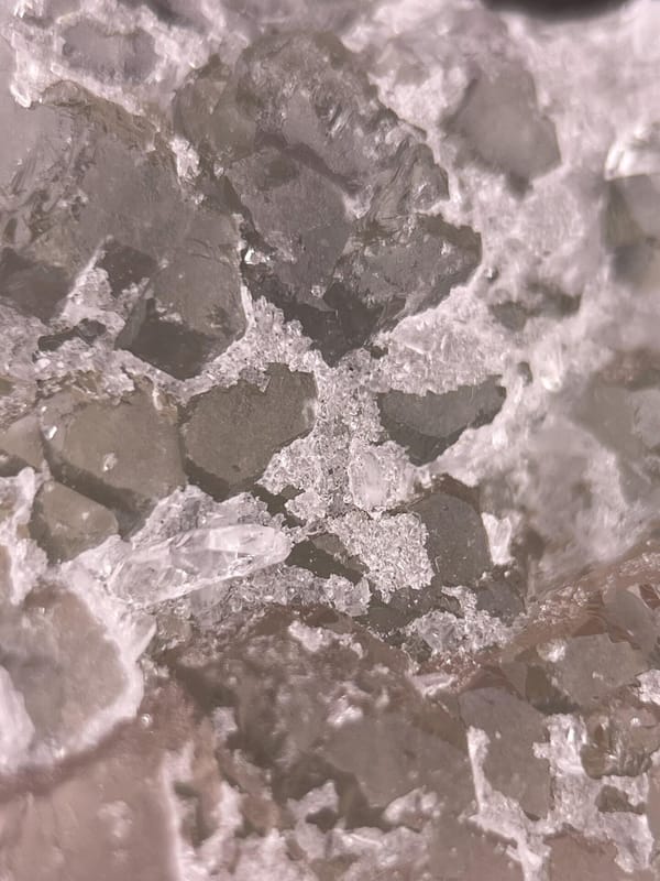Scale reference of green sugar fluorite from Fujian