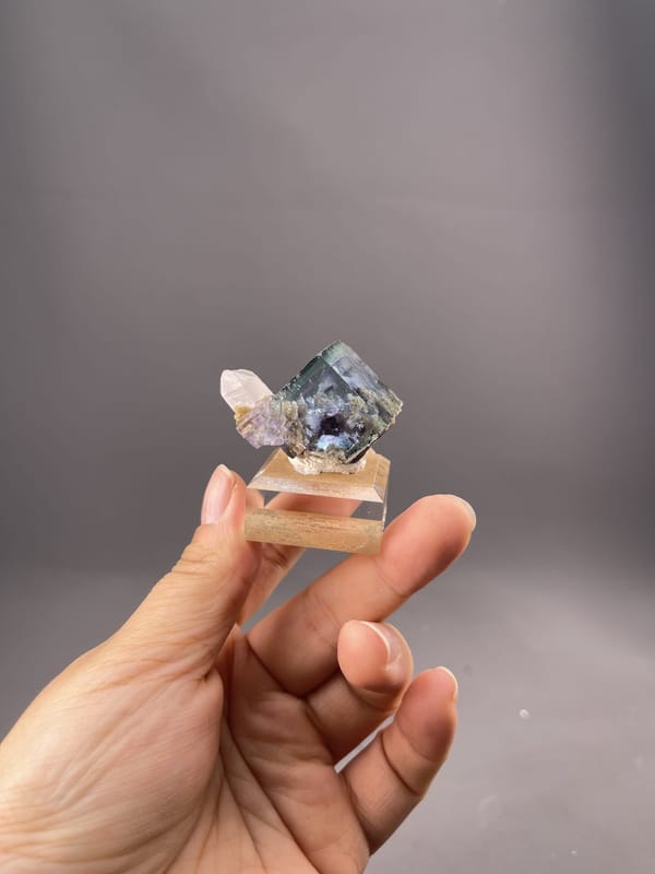 Fluorite Crystals - Vibrant Cubic Form - Chenzhou Origin - Mineral Collecting