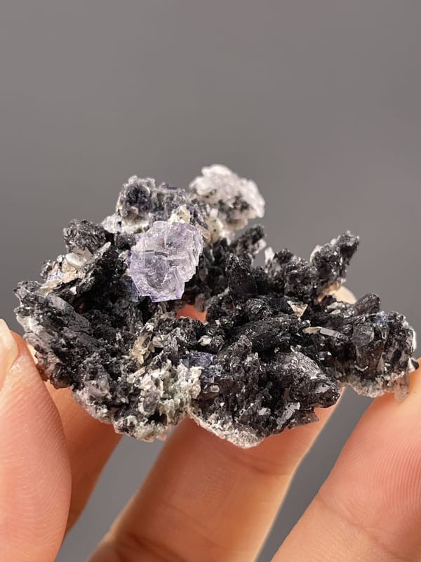 Purple Fluorite specimen, Hunan, China