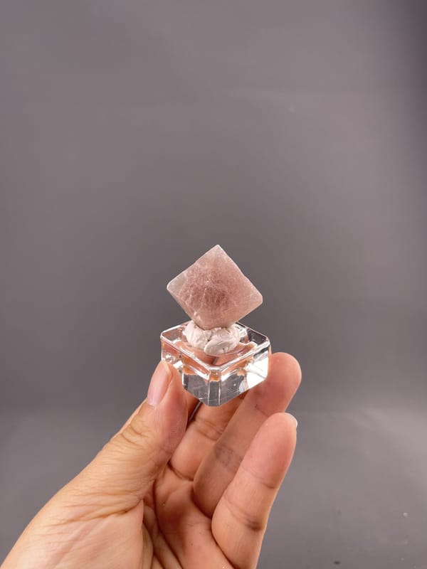 Fluorite Crystal Clusters from Inner Mongolia Origin – side profile