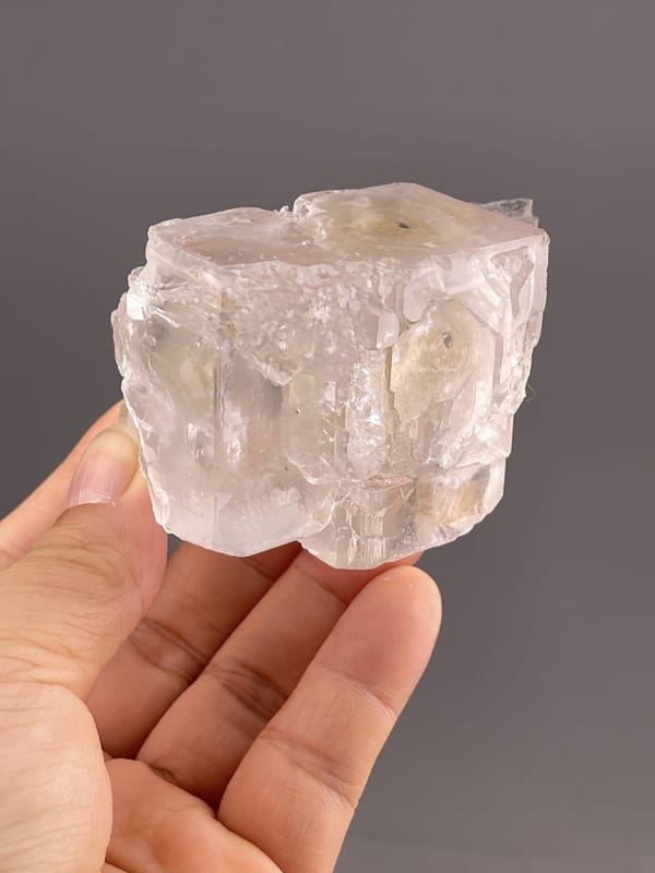 Fluorite Crystal Specimen from Chenzhou, Hunan, China – crystal termination detail