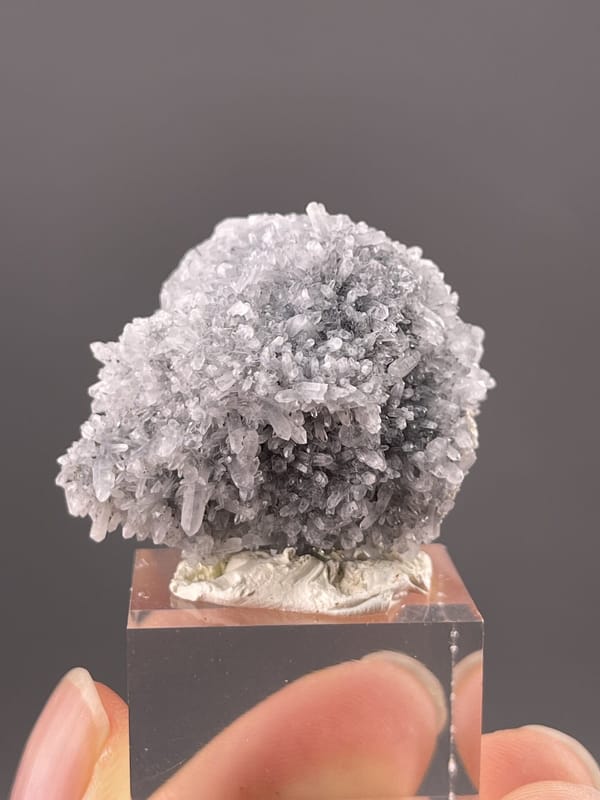 White botryoidal quartz from Fujian Province China, SKU C1104