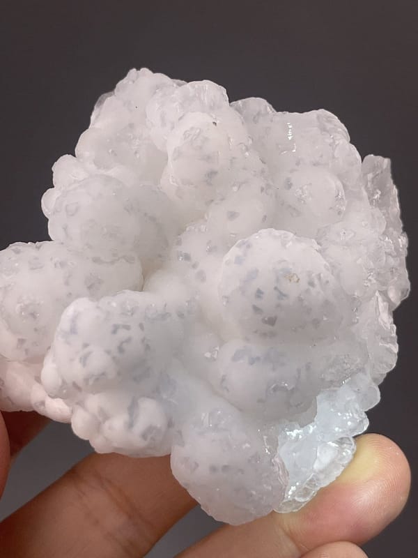 Celestite Crystals from Yunnan Origin – side profile