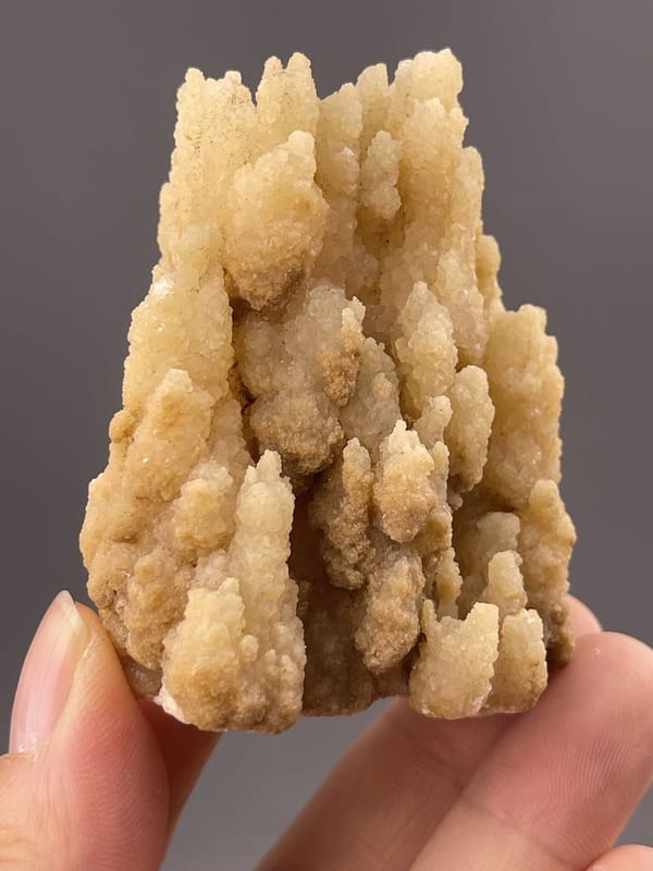 Collector sulfur specimen with well-defined columnar crystals, Yunnan