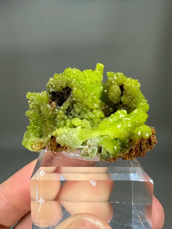 Pyromorphite Green Cluster | Guangxi China | Hexagonal Crystals | Collector's Mineral Specimen