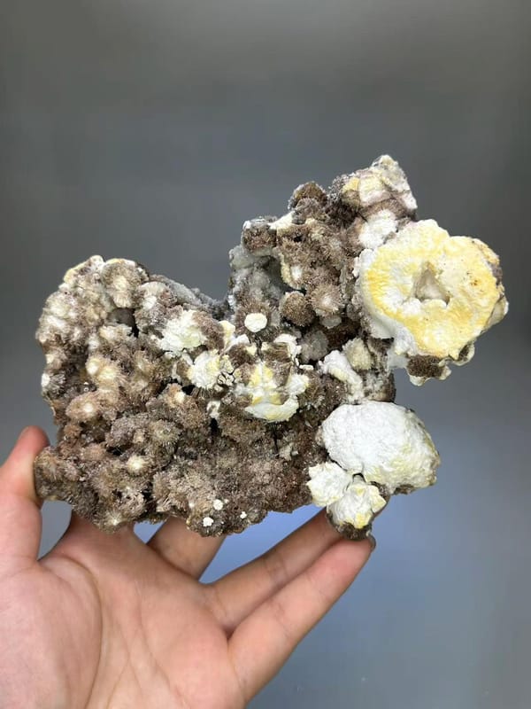 Gypsum Popcorn White | Guizhou China | Mineral Specimen Display Piece