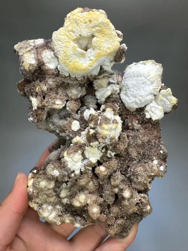 Gypsum Popcorn White | Guizhou China | Mineral Specimen Display Piece