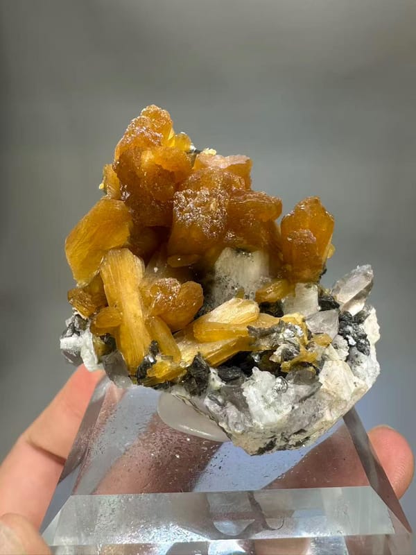 Natural Zeolite Crystal Cluster - Yunxiao Fujian China - Sparkling Mineral Specimen Collector