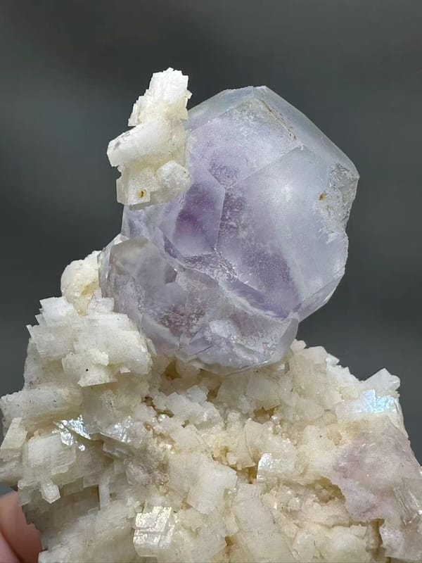 Fluorite Purple Cluster | Guizhou China | Mineral Specimen | Crystal Collection | Display Piece