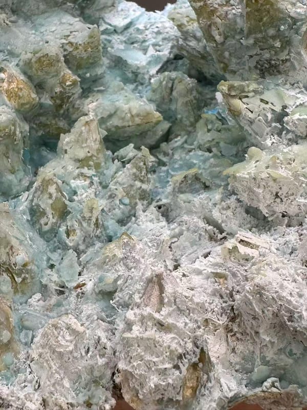 Rare Gibbsite Specimen Guizhou China - Pale Blue Botryoidal Aluminum Hydroxide Crystal Collector Find - SKU H1020