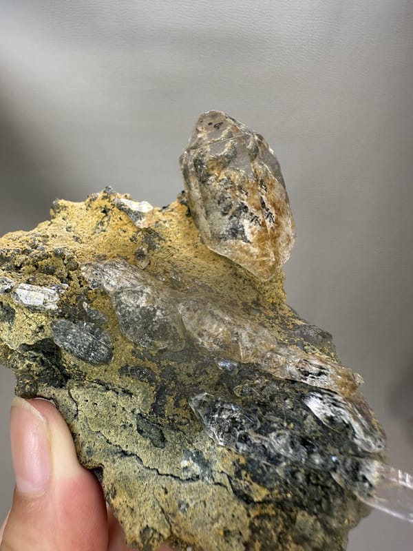 Golden Rutilated Quartz | Natural Rutile Needle Inclusions | Himalayan Quartz Crystal | Mineral Specimen