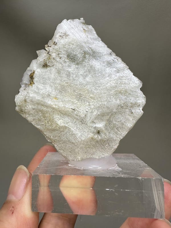 Octahedral Phantom Fluorite | Natural Green Fluorite Octahedron | Yaogangxian China | Mineral Specimen