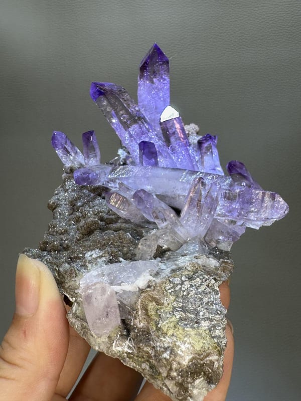Vera Cruz Amethyst Cluster | Natural Purple Amethyst Crystal | Veracruz Mexico | Mineral Specimen