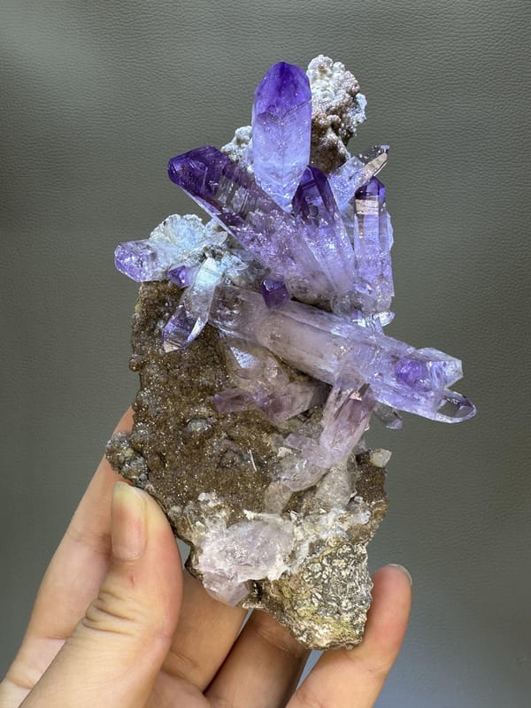 Vera Cruz Amethyst Cluster | Natural Purple Amethyst Crystal | Veracruz Mexico | Mineral Specimen