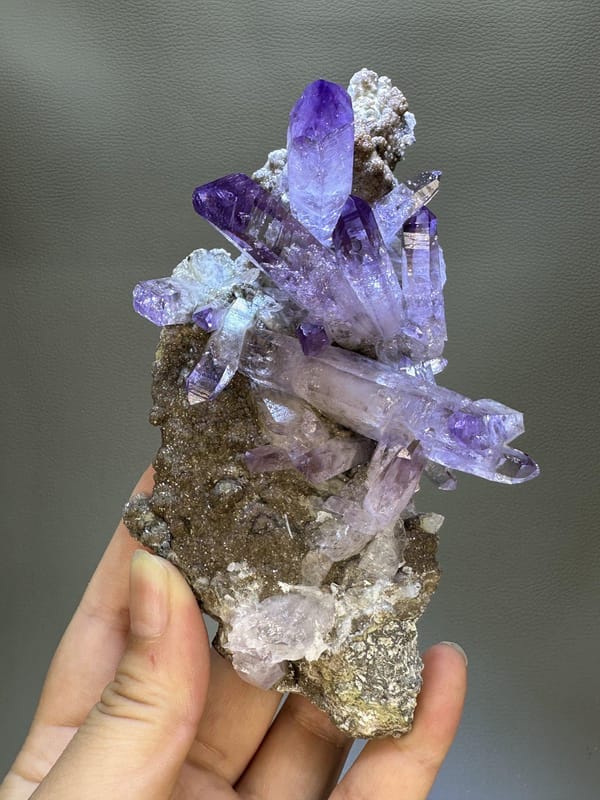Vera Cruz Amethyst Cluster | Natural Purple Amethyst Crystal | Veracruz Mexico | Mineral Specimen