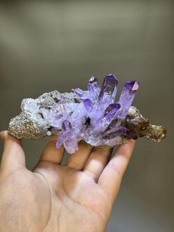 Vera Cruz Amethyst Cluster | Natural Purple Amethyst Crystal | Veracruz Mexico | Mineral Specimen
