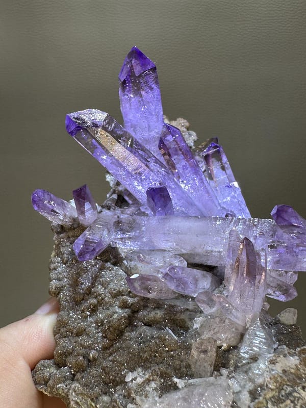 Vera Cruz Amethyst Cluster | Natural Purple Amethyst Crystal | Veracruz Mexico | Mineral Specimen