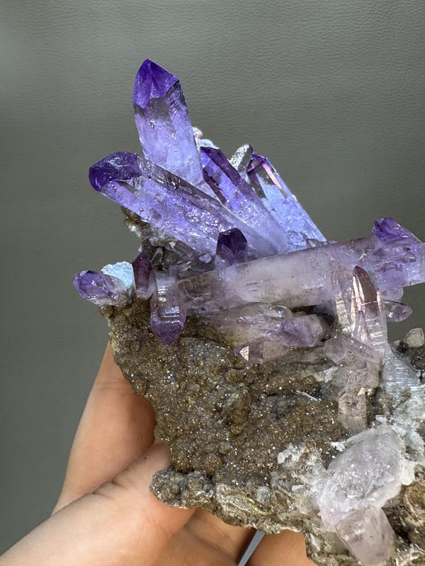 Vera Cruz Amethyst Cluster | Natural Purple Amethyst Crystal | Veracruz Mexico | Mineral Specimen