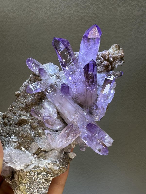 Vera Cruz Amethyst Cluster | Natural Purple Amethyst Crystal | Veracruz Mexico | Mineral Specimen