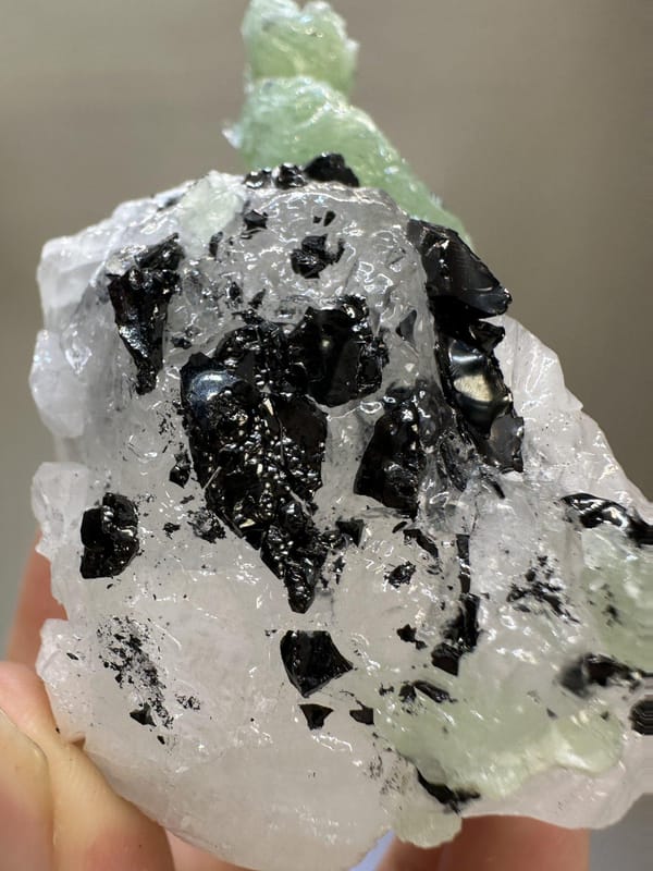Prehnite Crystal Cluster | Natural Green Botryoidal Prehnite | Sichuan China | Mineral Specimen