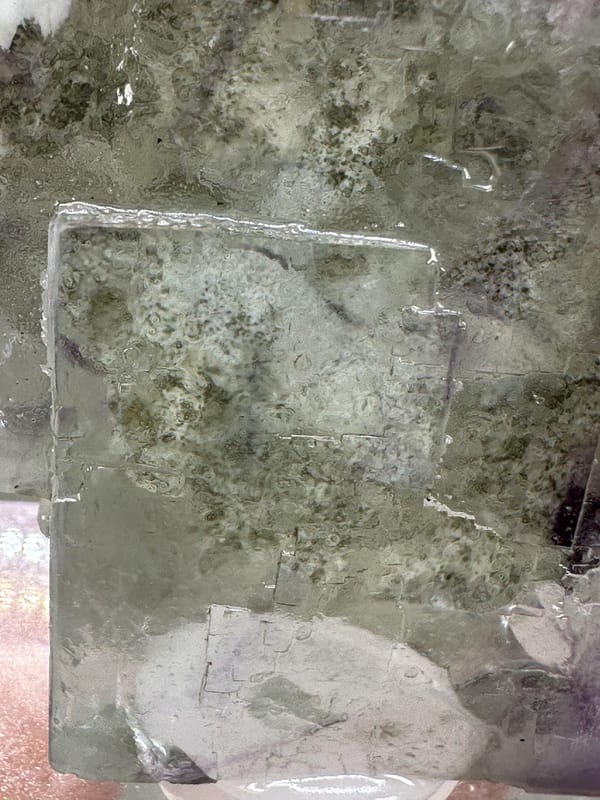 Fluorite Crystal Thumbnail | Natural Green Fluorite | Yaogangxian Mine China | Collector Mineral Specimen